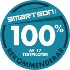100 % av 17 testpiloter rekommenderar HP Smart Tank 7005 